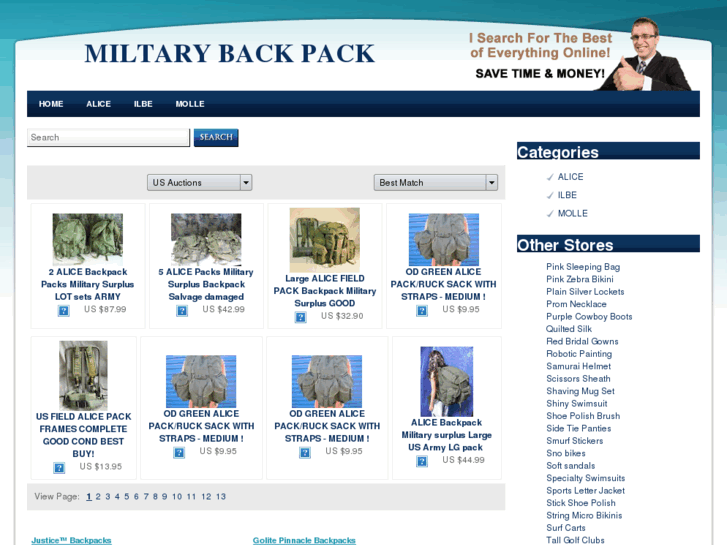 www.miltarybackpack.com