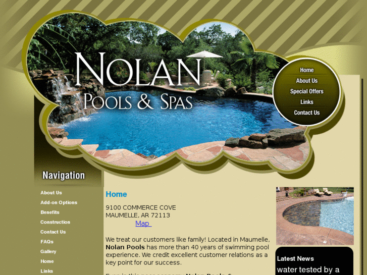 www.nolanpoolsandspas.com