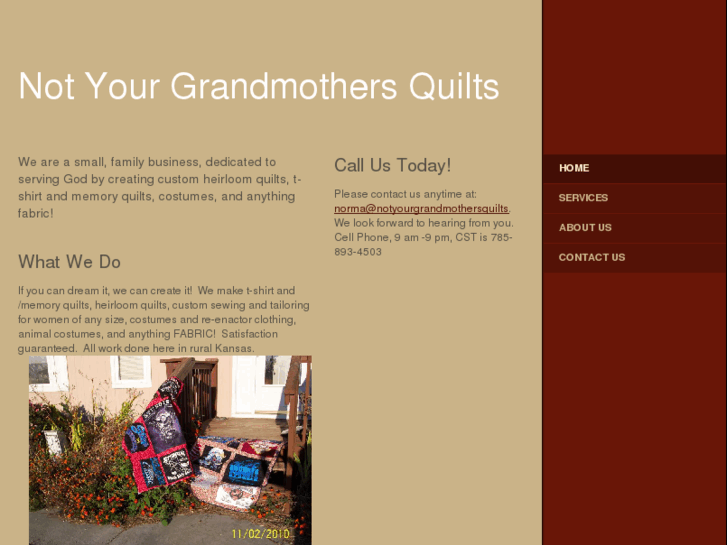 www.notyourgrandmothersquilts.com