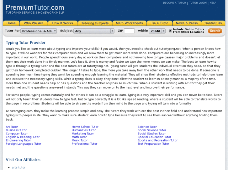 www.tutortyping.net
