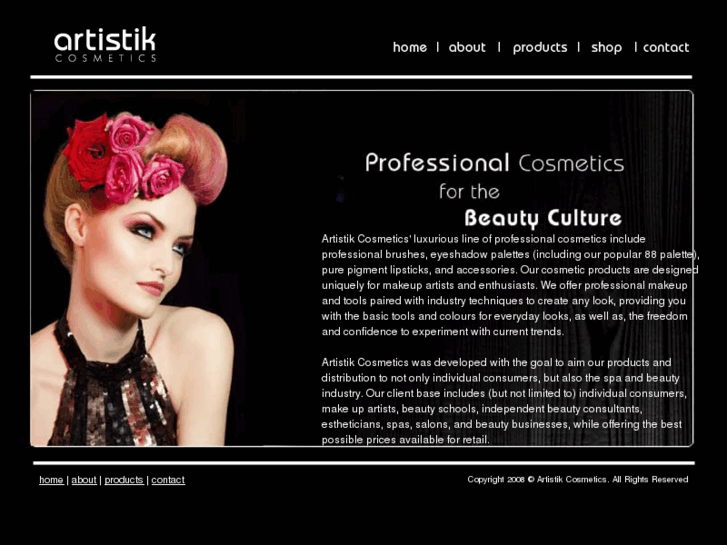 www.artistikcosmetics.com