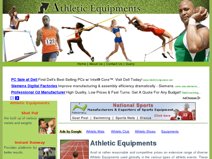 www.athleticequipments.com