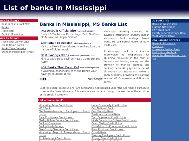 www.banksinmississippi.net