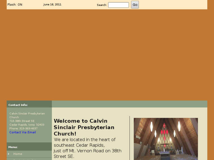 www.calvinsinclair.org