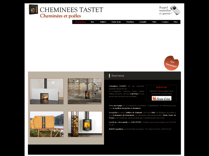 www.cheminees-tastet.com