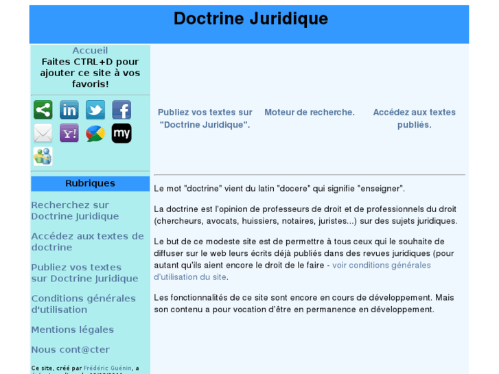 www.doctrine-juridique.com