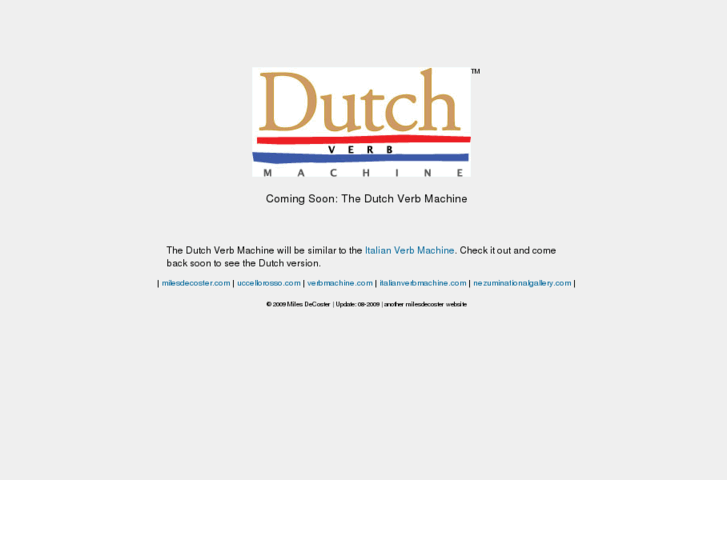 www.dutchverbmachine.com
