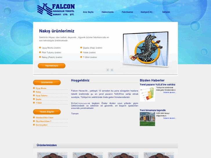 www.falconhavaciliktekstil.com