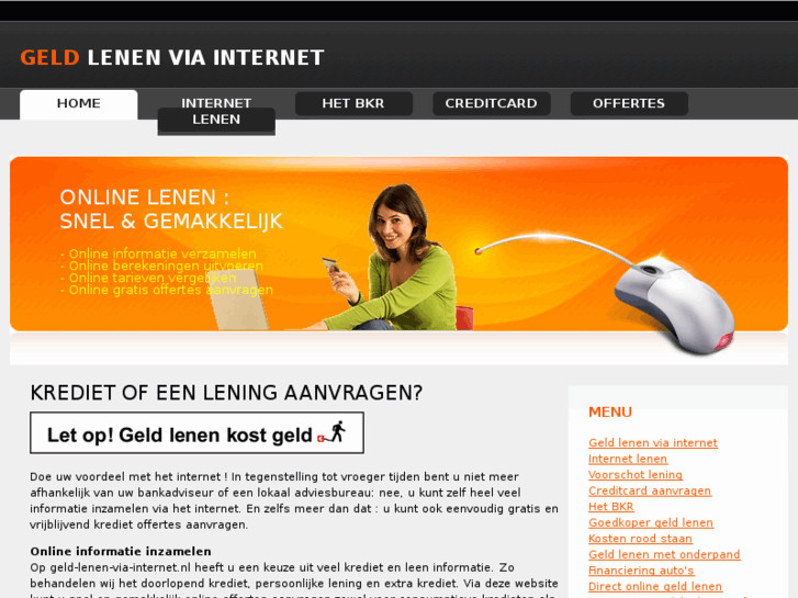 www.geld-lenen-via-internet.nl