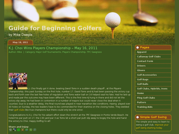 www.guideforbeginninggolfers.com