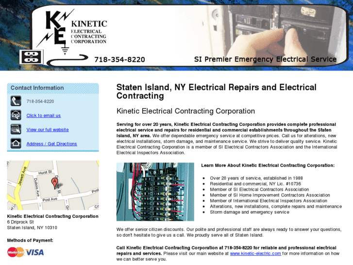 www.kineticelectricsi.com