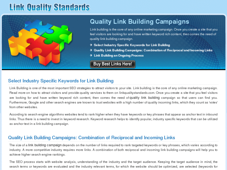 www.linkqualitystandards.com