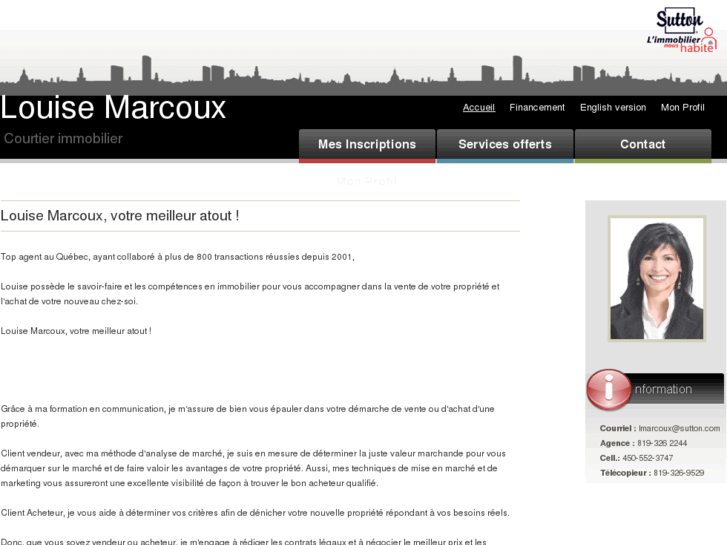 www.louisemarcoux.com