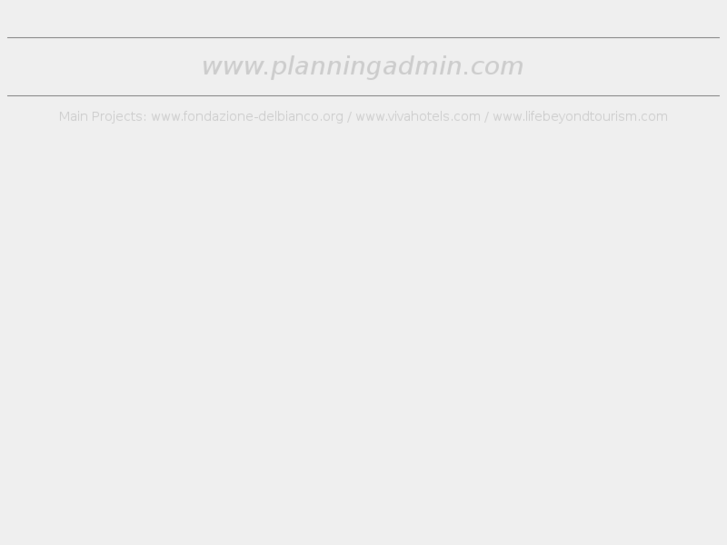 www.planningadmin.com