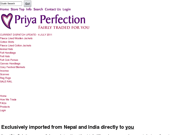 www.priyaperfection.co.uk