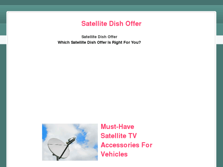 www.satellitedishoffer.org