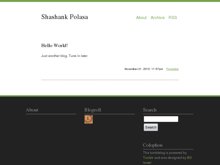 www.shashankp.com