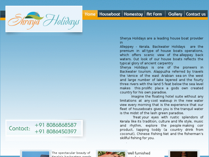 www.shrayaholidays.com