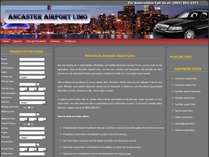 www.ancasterairportlimo.com