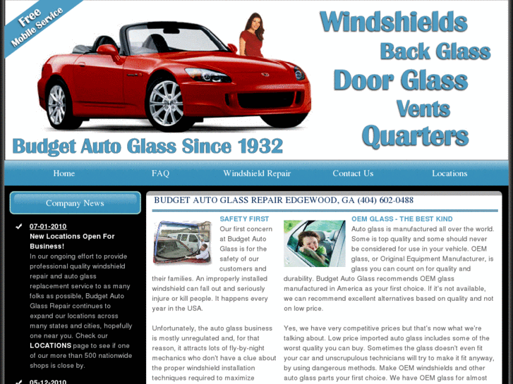 www.budgetautoglassincedgewood.com