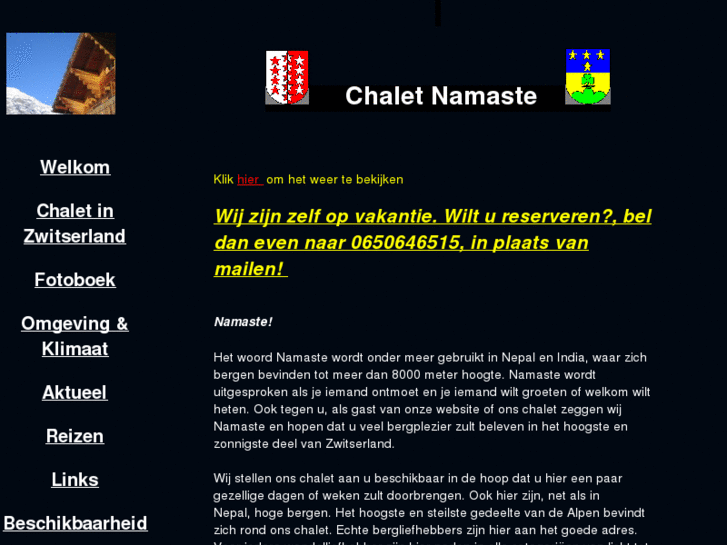 www.chaletnamaste.com