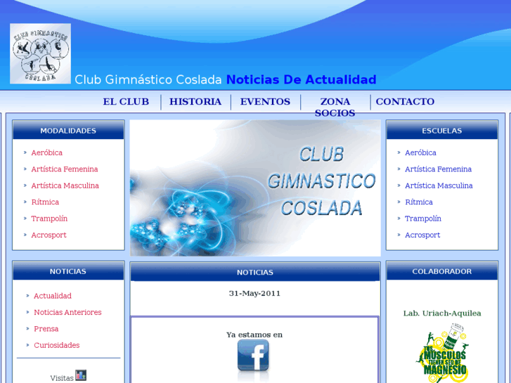 www.clubgimnasiacoslada.es