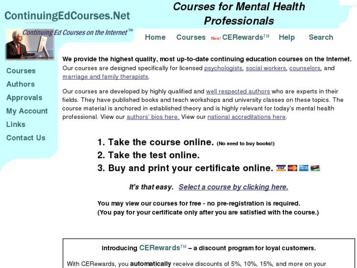 www.continuingedcourses.net