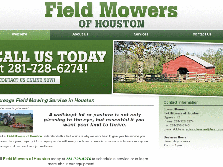 www.fieldmowingservicehouston.com