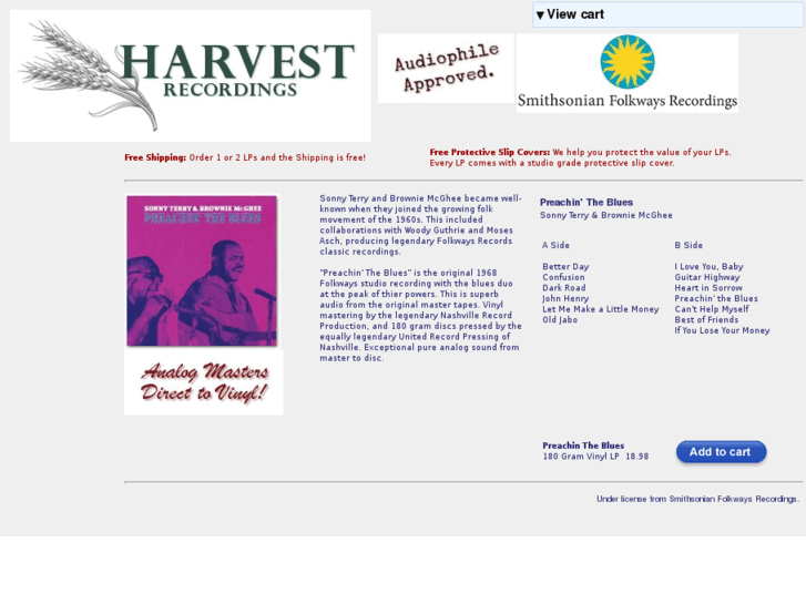 www.harvestrecordings.com