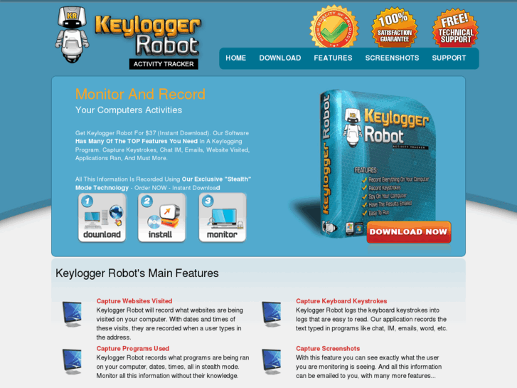 www.keyloggerrobot.com