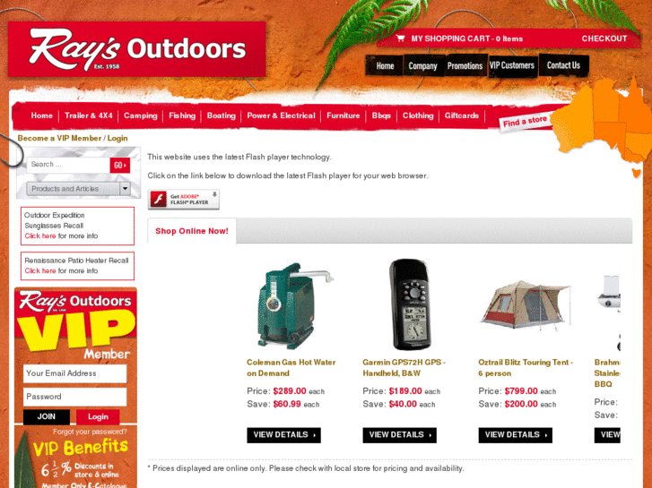 www.raysgreatoutdoors.com