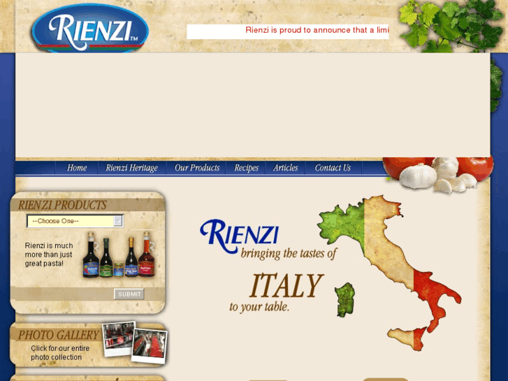 www.rienzifoods.com