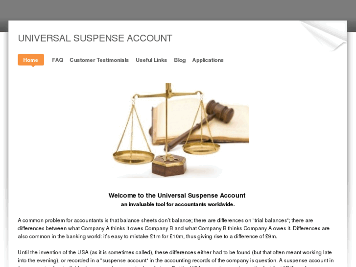 www.universalsuspenseaccount.com