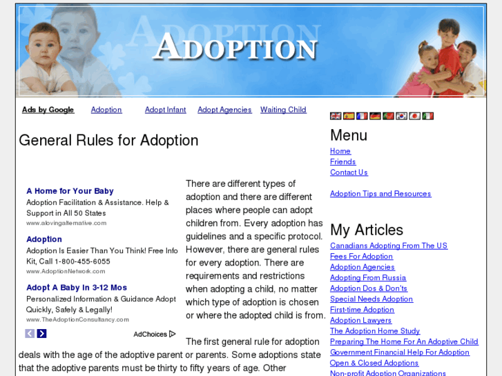 www.adoptionsinformation.com