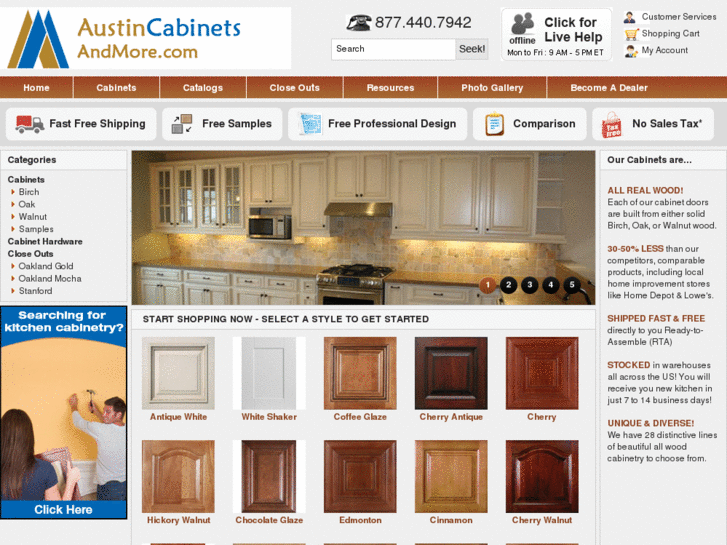 www.austincabinetsandmore.com