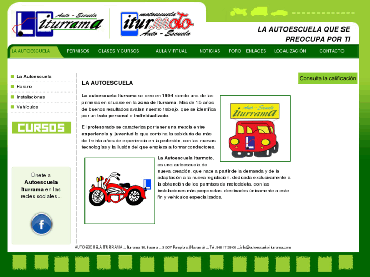 www.autoescuela-iturrama.com