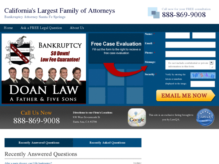 www.bankruptcyattorneysantafesprings.com