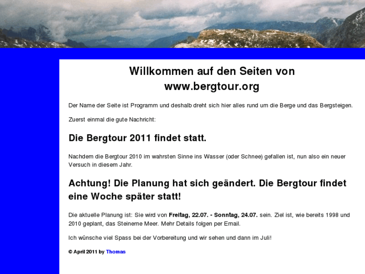 www.bergtour.org