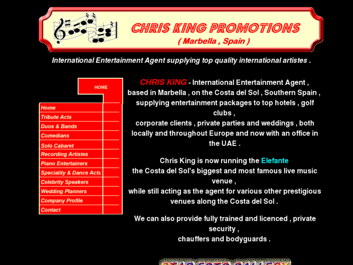 www.chriskingpromotions.com