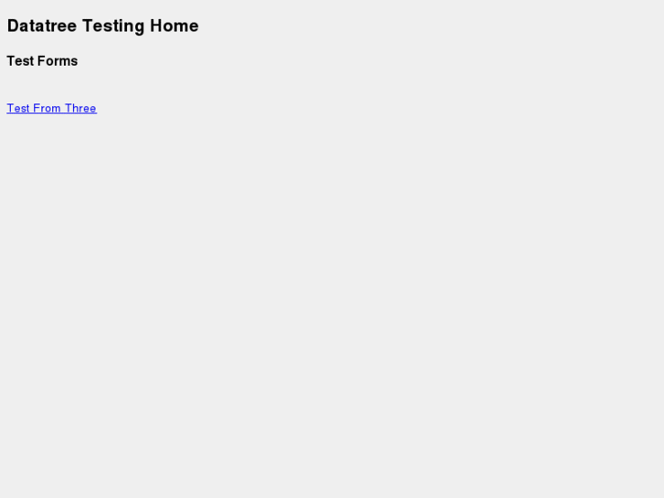 www.datatreetesting.net