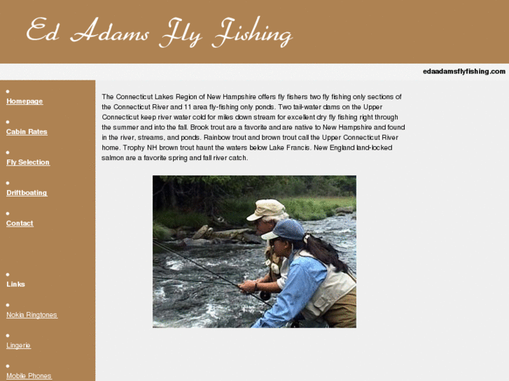 www.edaadamsflyfishing.com