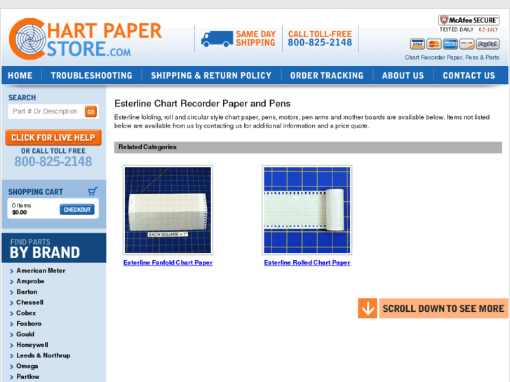 www.esterlinechartpaper.com