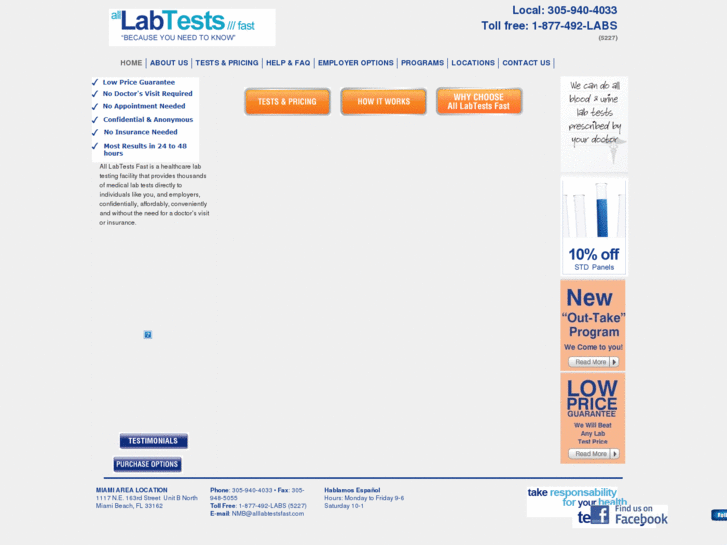 www.fastlabtests.net