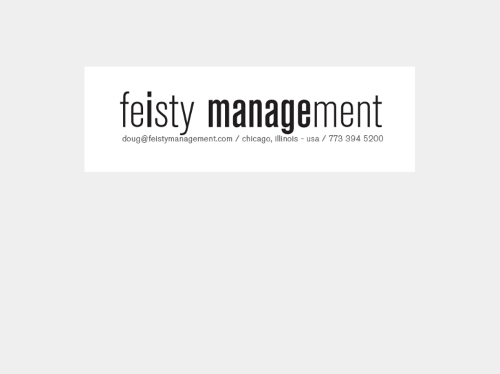 www.feistymanagement.com