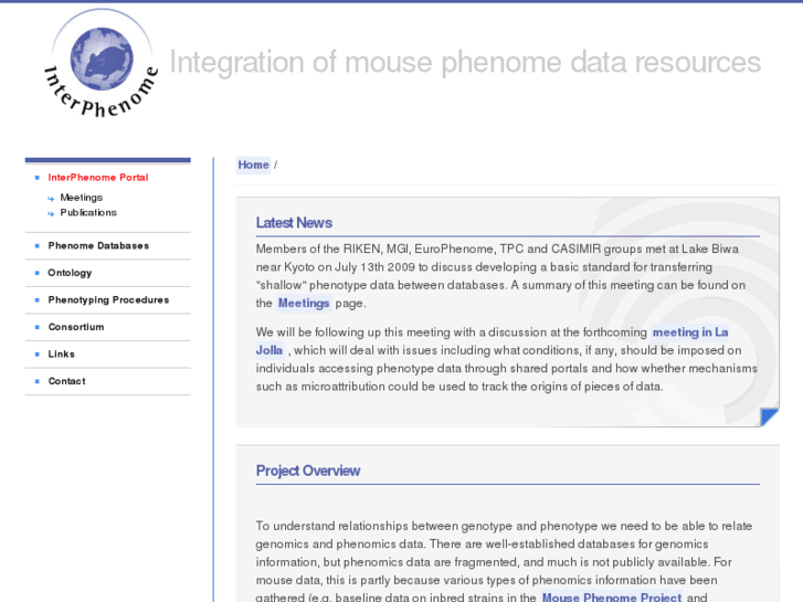 www.interphenome.org