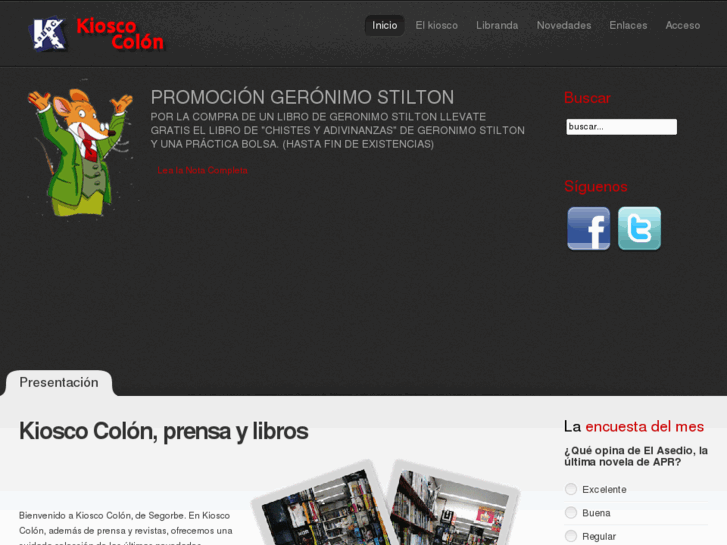 www.kioscocolon.es