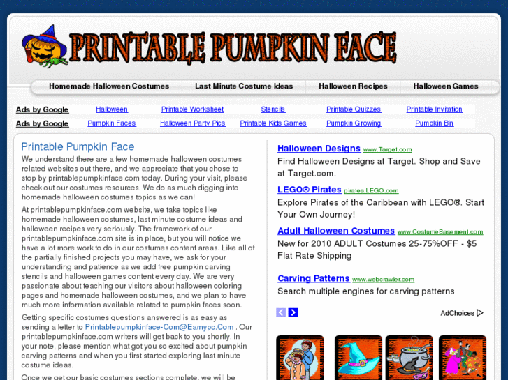 www.printablepumpkinface.com