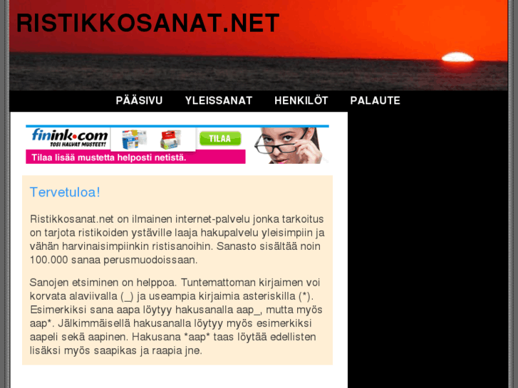 www.ristikkosanat.net