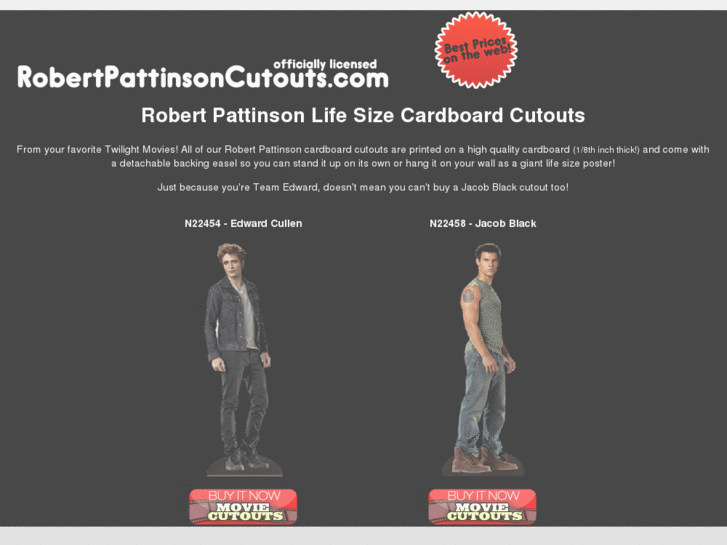 www.robertpattinsoncutouts.com