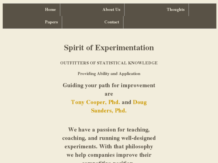 www.spiritofexperimentation.com